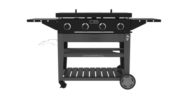 char broil Performance Series™ 36" 4-Burner Gas Griddle with Cart and Hard Cover