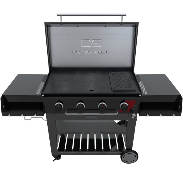 Char Broil Performance Series™ 36” Deluxe Propane Gas Griddle With Cart 4 Burner Flat Top Grill