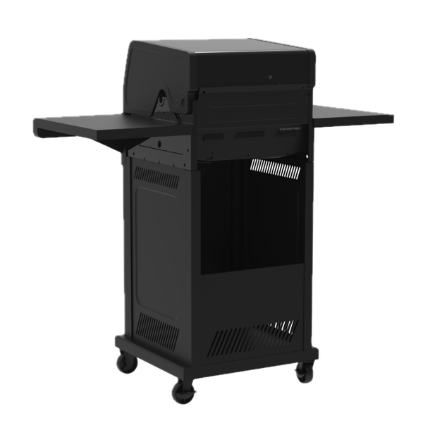 Char Broil Performance Series™ FlavorMax™ 2 Burner Gas Grill With Foldable Side Shelves Black