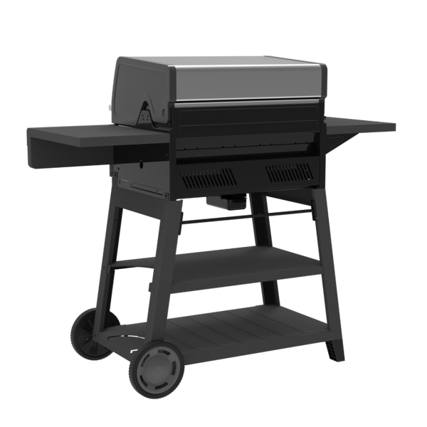Char Broil Performance Series™ FlavorMax™ 4 Burner Cart Gas Grill Gray Stainless