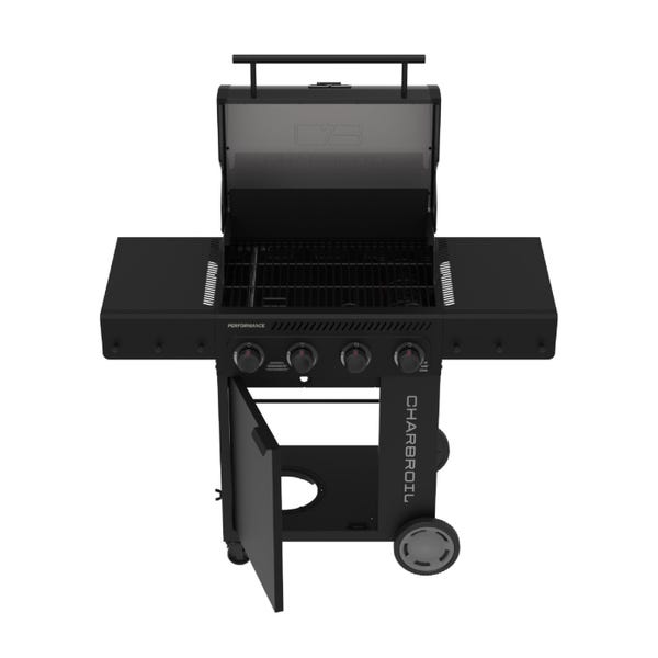 Char Broil Performance Series™ FlavorMax™ 4 Burner Gas Grill With Sear Burner Blackout