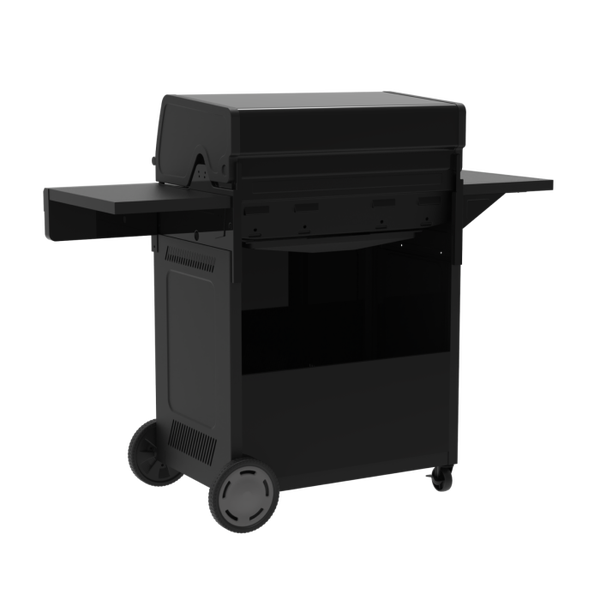 Char Broil Performance Series™ FlavorMax™ 5 Burner Gas Grill With Side Burner Blackout