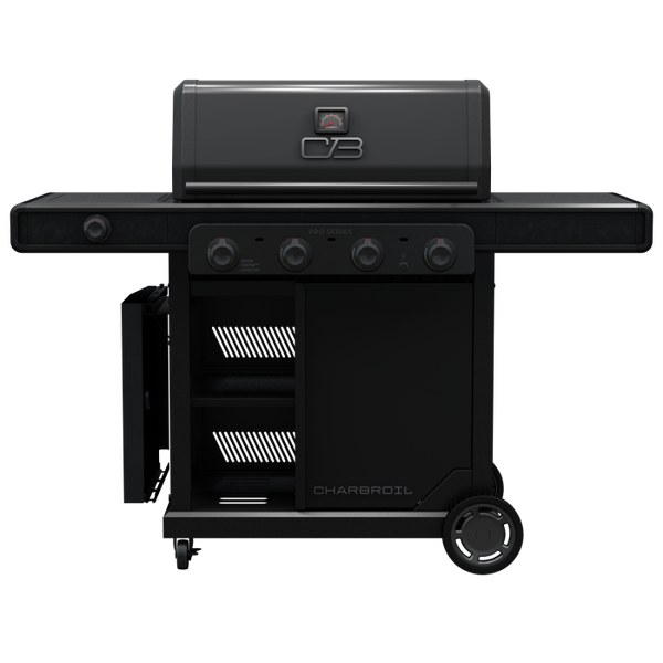 char broil Pro Series 4-Burner Gas Grill with Side Burner
