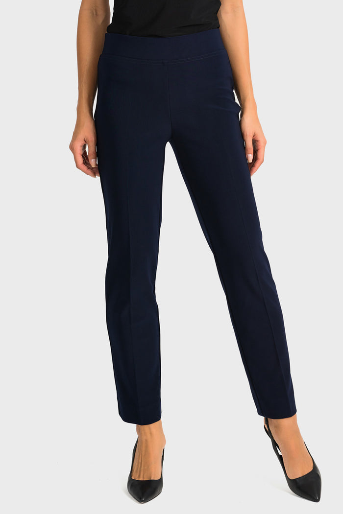 Charisma Ankle Slit Pant Bottom Black