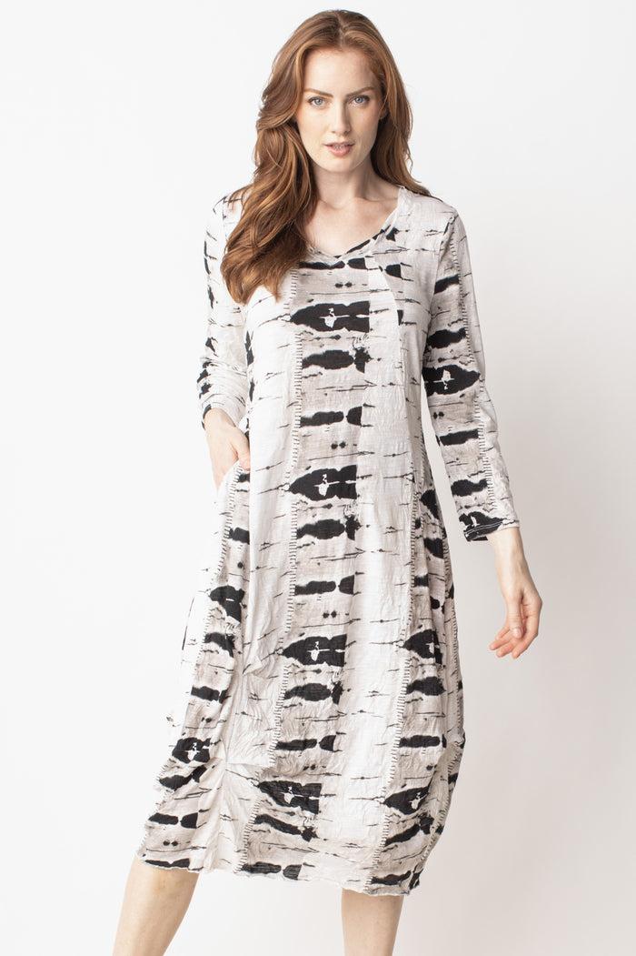charisma Anytime Dress Dress Black/White