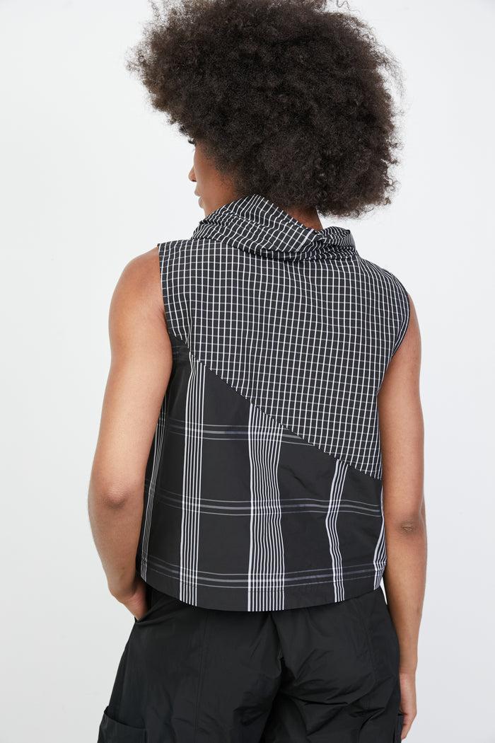Charisma Aria Topper - Pattern Top Black/White