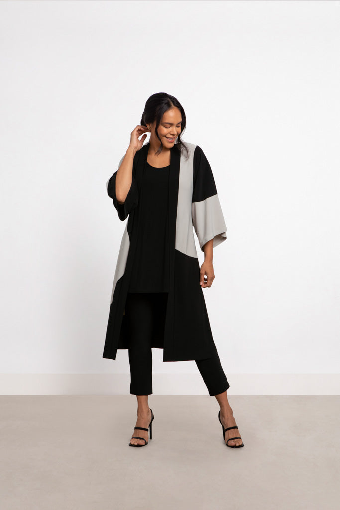 charisma Colour Block Kimono Top