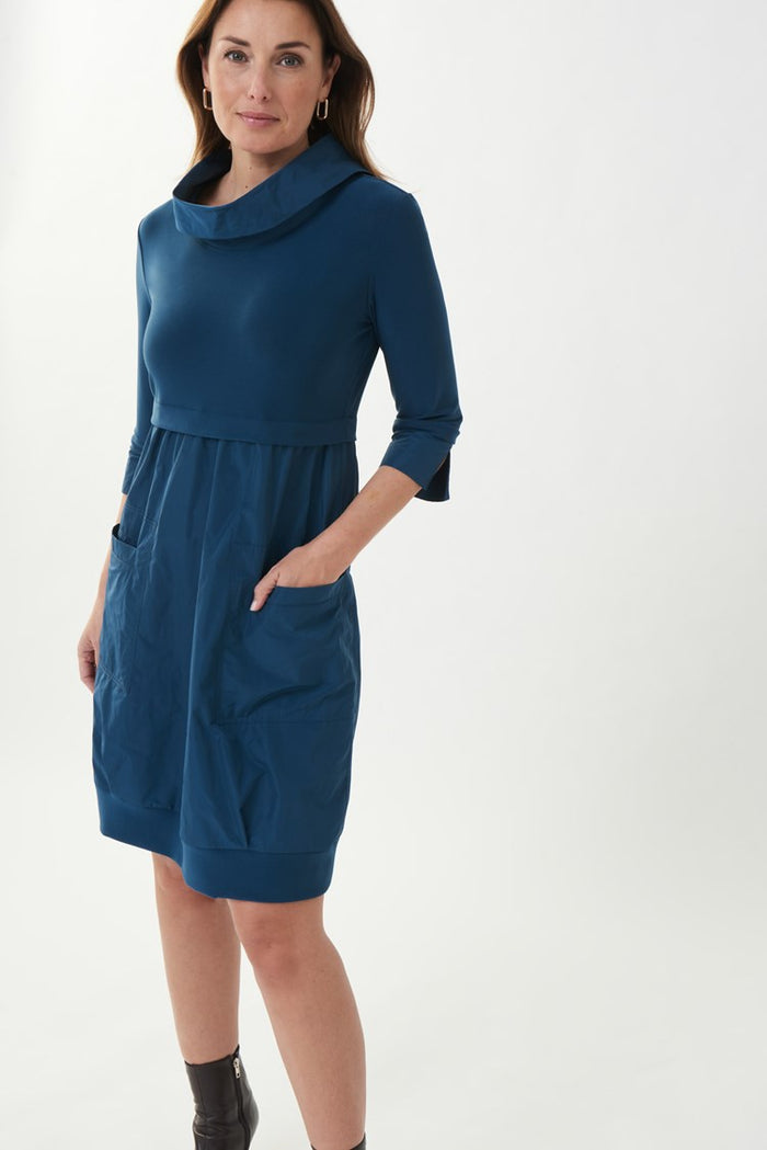 charisma Cowl Neck Dress Dress Black