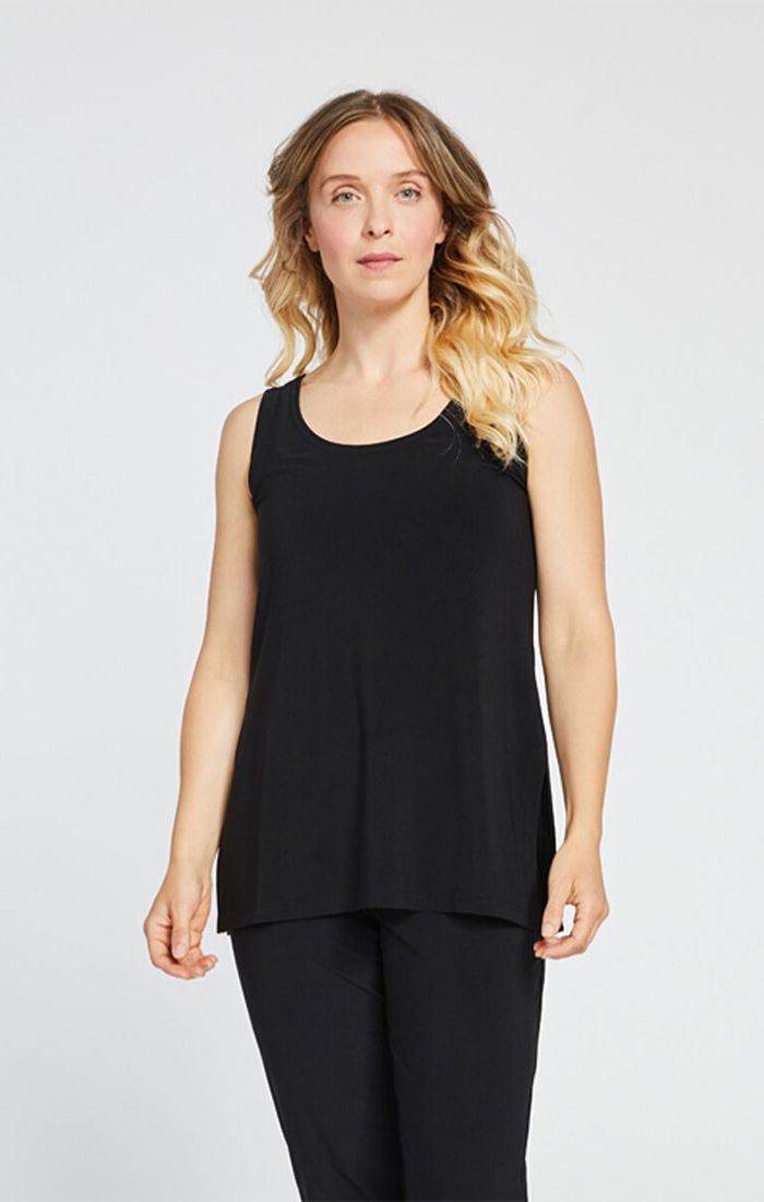 Charisma Go To Tank Relax Sleeveless Black