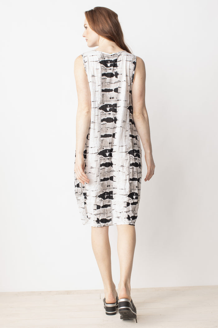 Charisma Hidden Pocket Dress Dress Black/White