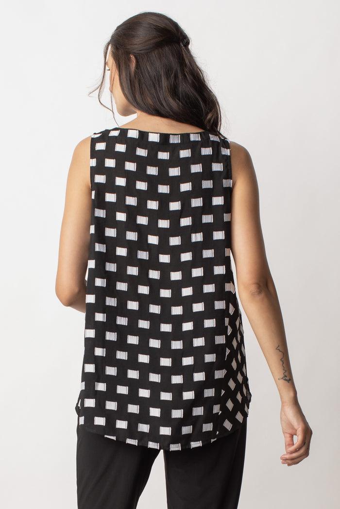 Charisma Lined Easy Tank Top Black