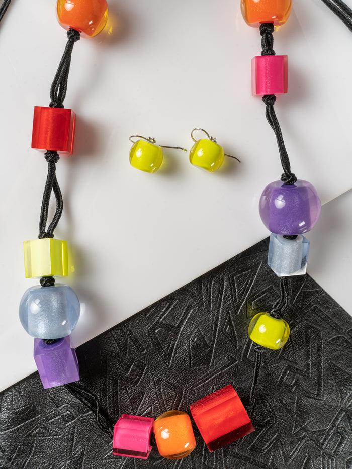 charisma Multi-colour Cubes & Beads Jewellery