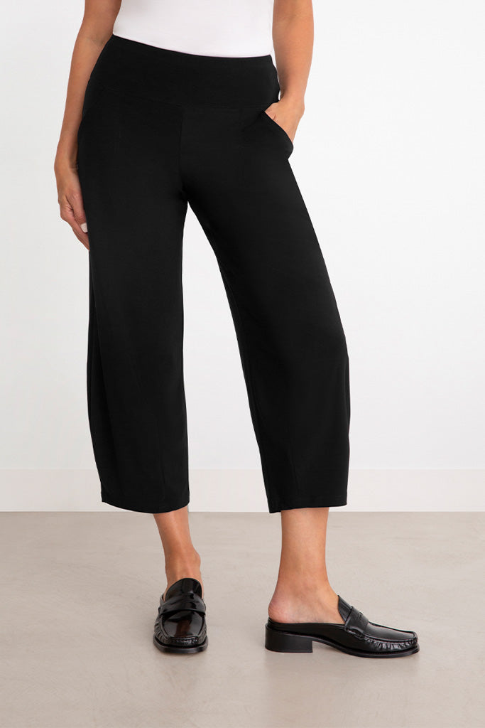 Charisma Narrow Lantern Pant Bottom Black