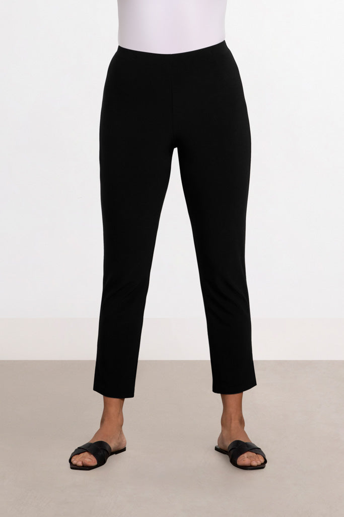 Charisma Narrow Pant Ankle Bottom Black