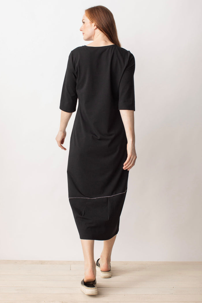 Charisma Seamed Dress Dress Black