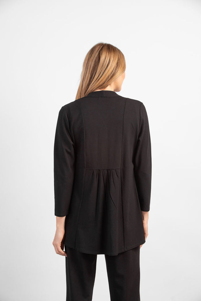 Charisma Shirred Back Travel Jacket Jacket Black