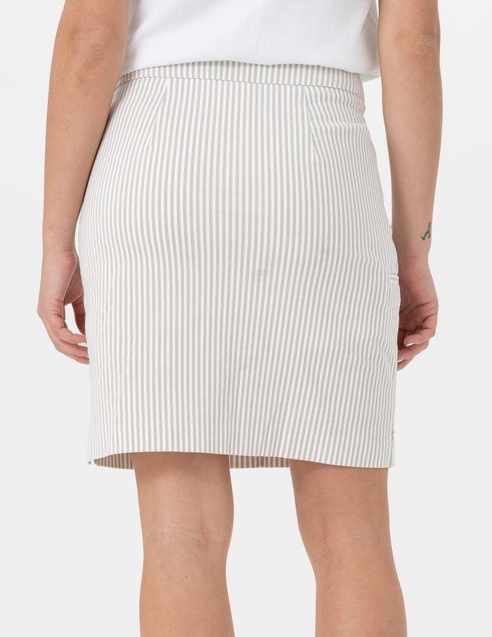 Charisma Striped Skort Bottom Nutmeg
