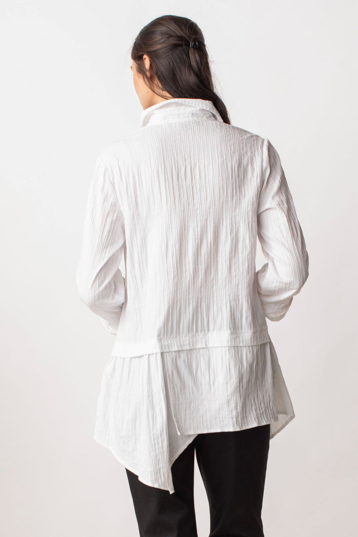 Charisma Suzanne Shirt Top White