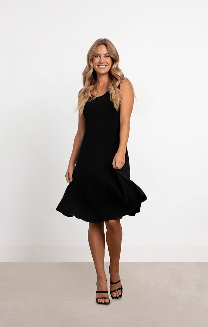 Charisma Tank Dress Short Dress Black