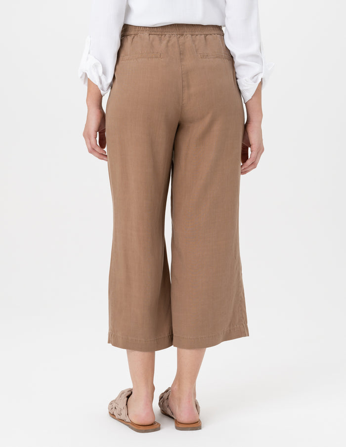 Charisma Woven Gaucho Bottom Nutmeg