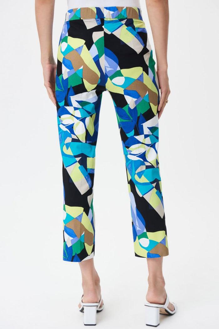 Charisma Crop Pull On Pants - 30% Off Bottom Lime/Blue