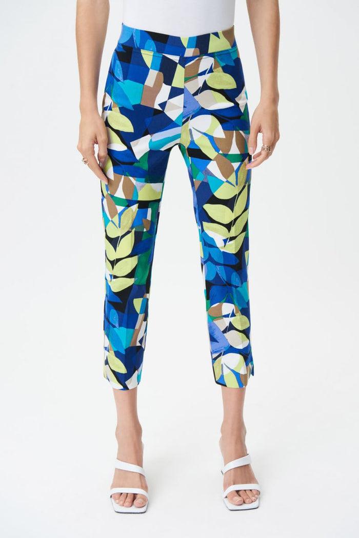 charisma Crop Pull On Pants - 30% Off Bottom Lime/Blue