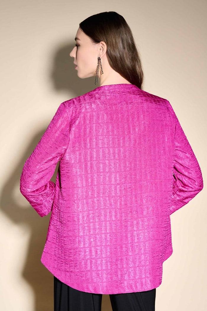 Charisma Textured Jacquard Swing Jacket Jacket Opulence