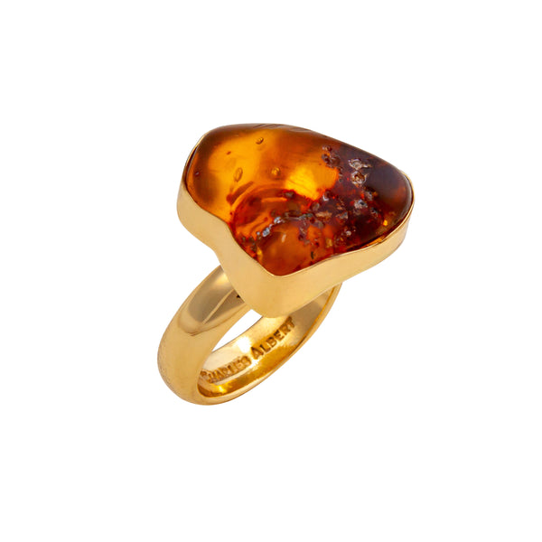 Charles Albert Alchemia Amber Adjustable Ring Alchemia Rings