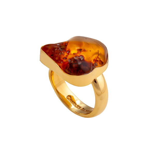 charles albert Alchemia Amber Adjustable Ring Alchemia Rings