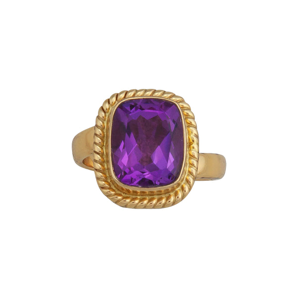 charles albert Alchemia Amethyst Adjustable Rope Ring Alchemia Rings