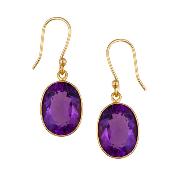 charles albert Alchemia Amethyst Drop Earrings Alchemia Earrings