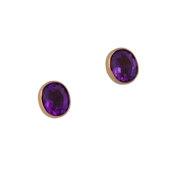 charles albert Alchemia Amethyst Post Earrings Alchemia Earrings