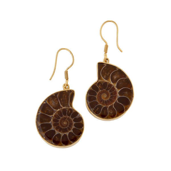 charles albert Alchemia Ammonite Earrings Alchemia Earrings