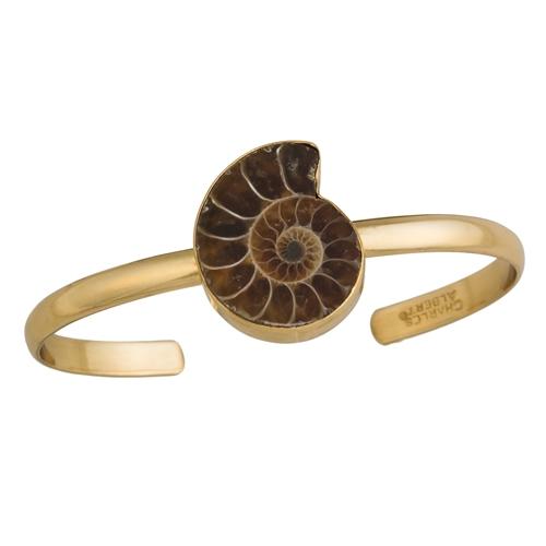 charles albert Alchemia Ammonite Mini Cuff Alchemia Bracelets + Cuffs