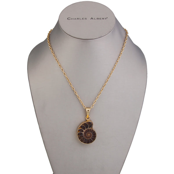 Charles Albert Alchemia Ammonite Pendant Alchemia Pendants
