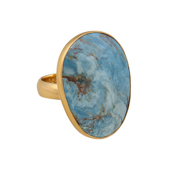 Charles Albert Alchemia Aztec Lapis Adjustable Ring Alchemia Rings