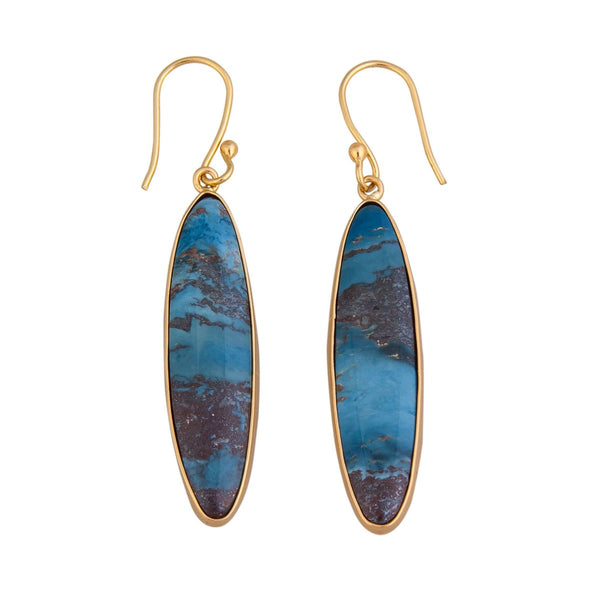 Charles Albert Alchemia Aztec Lapis Earrings Alchemia Earrings