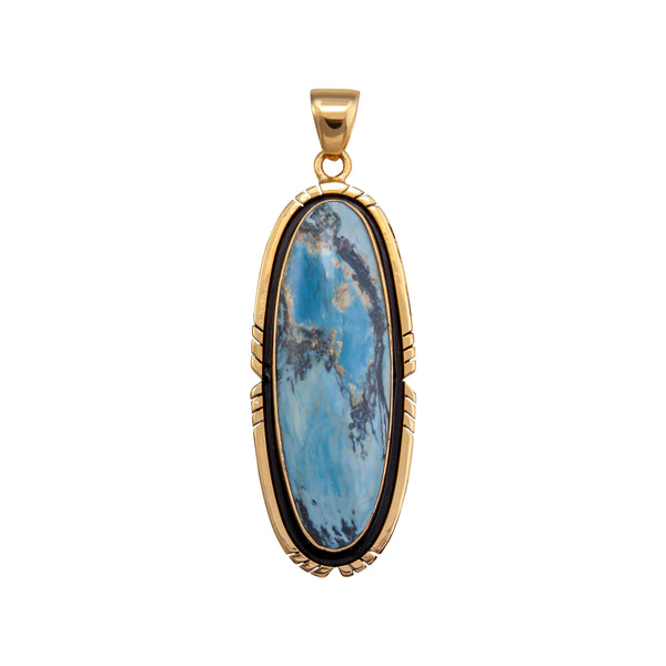 charles albert Alchemia Aztec Lapis Oval Pendant with Detailed Edge Alchemia Pendants