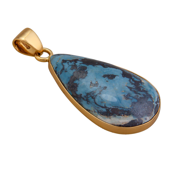 Charles Albert Alchemia Aztec Lapis Teardrop Pendant Alchemia Pendants