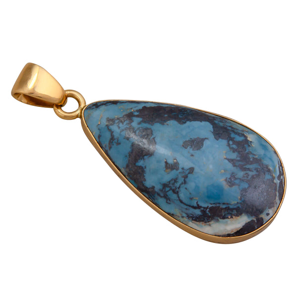 Charles Albert Alchemia Aztec Lapis Teardrop Pendant Alchemia Pendants