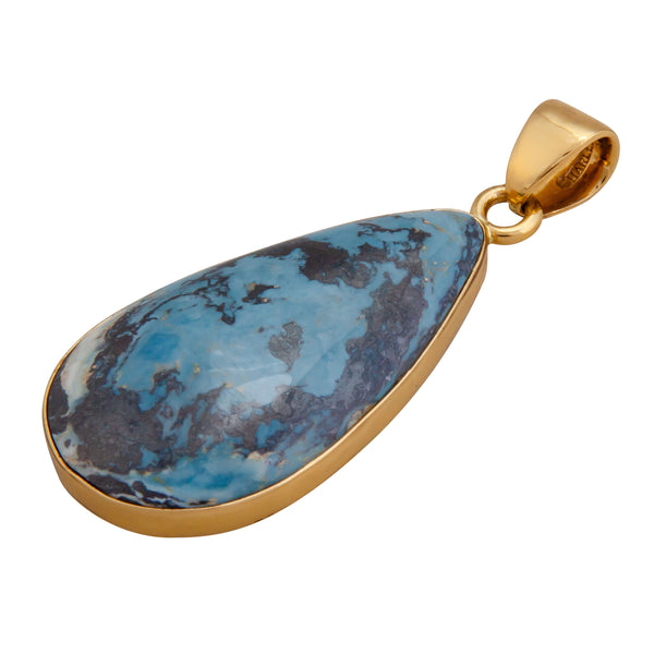 Charles Albert Alchemia Aztec Lapis Teardrop Pendant Alchemia Pendants
