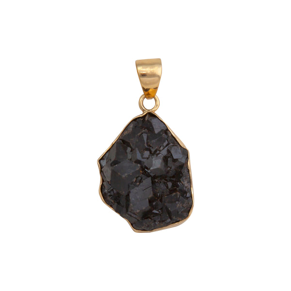 charles albert Alchemia Black Andradite Garnet Pendant Alchemia Pendants