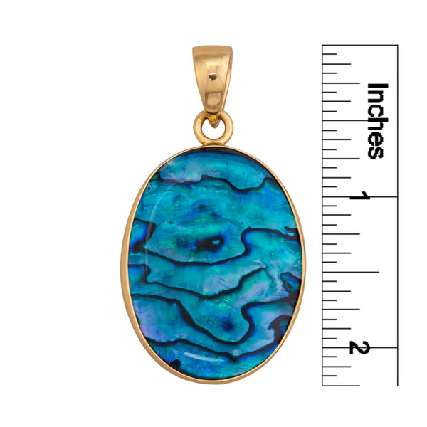 Charles Albert Alchemia Blue Abalone Pendant Alchemia Pendants