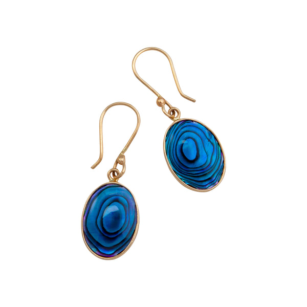 Charles Albert Alchemia Blue Abalone Petite Drop Earrings Alchemia Earrings
