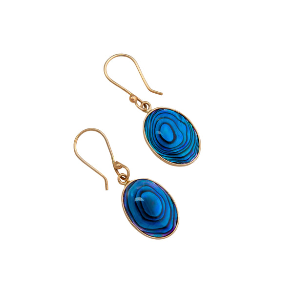 Charles Albert Alchemia Blue Abalone Petite Drop Earrings Alchemia Earrings