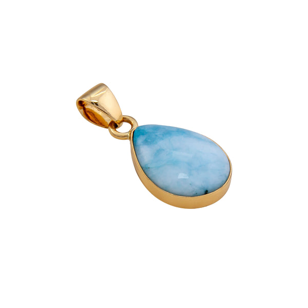 Charles Albert Alchemia Blue Jade Teardrop Pendant Alchemia Pendants