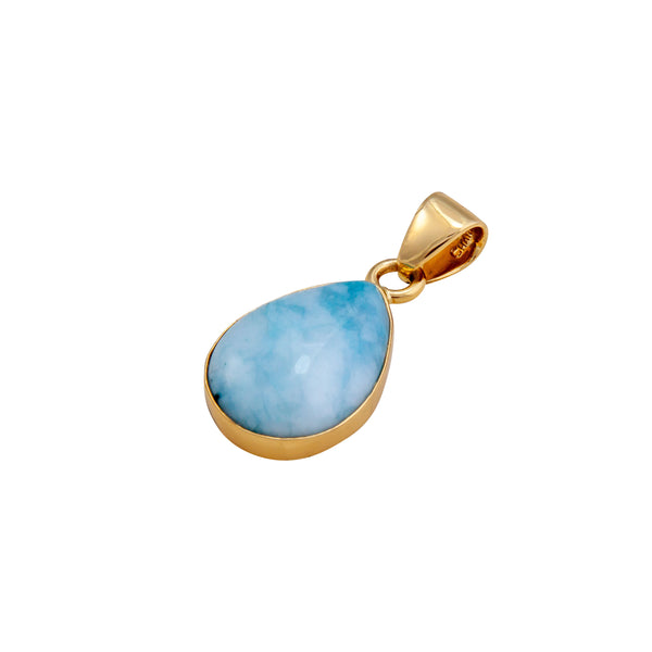 Charles Albert Alchemia Blue Jade Teardrop Pendant Alchemia Pendants