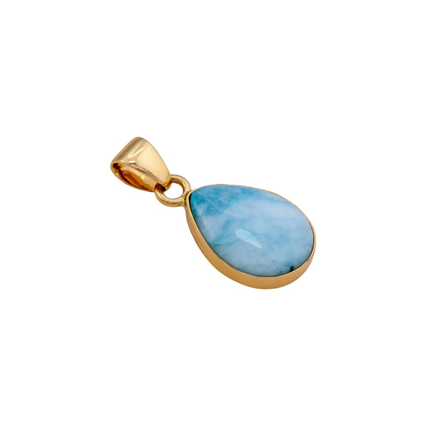 Charles Albert Alchemia Blue Jade Teardrop Pendant Alchemia Pendants