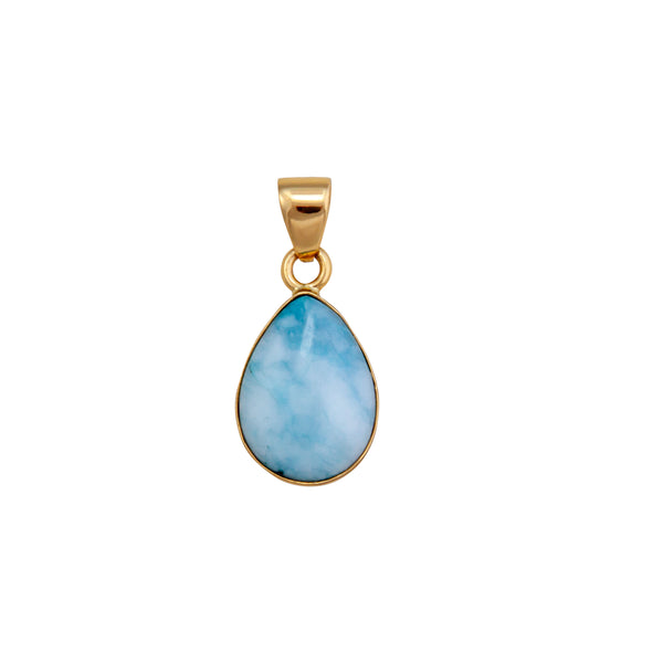 charles albert Alchemia Blue Jade Teardrop Pendant Alchemia Pendants