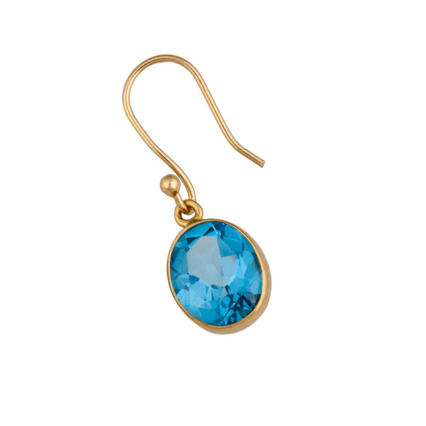 Charles Albert Alchemia Blue Topaz Drop Earrings Alchemia Earrings